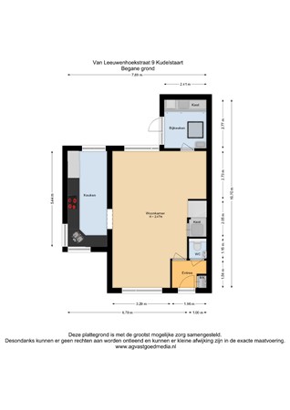 Van Leeuwenhoekstraat 9, 1433 BM Kudelstaart - Begane grond - 2D.jpg