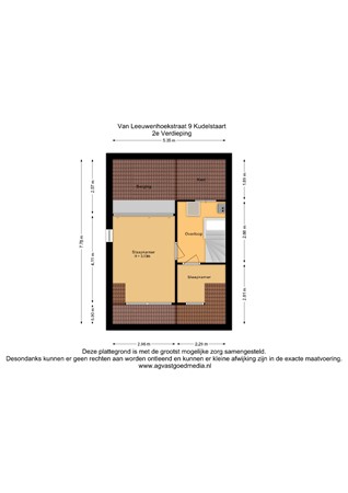 Van Leeuwenhoekstraat 9, 1433 BM Kudelstaart - 2e Verdieping - 2D.jpg