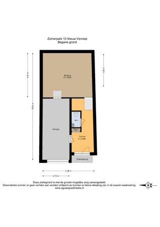 Zomerpark 10, 2151 HA Nieuw-Vennep - Begane grond - 2D.jpg