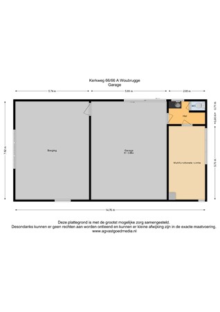 Kerkweg 66, 2481 KD Woubrugge - Garage - 2D.jpg