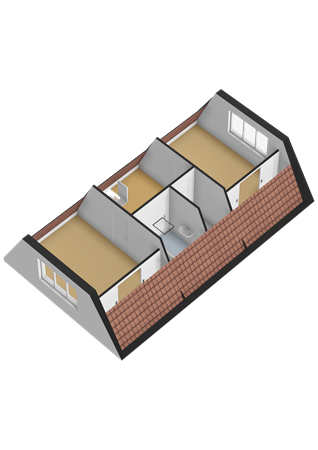 Van den Berghlaan 347, 2132 AK Hoofddorp - 2e Verdieping - 3D.png