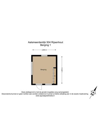 Aalsmeerderdijk 504, 1435 BN Rijsenhout - Berging 1 - 2D.jpg