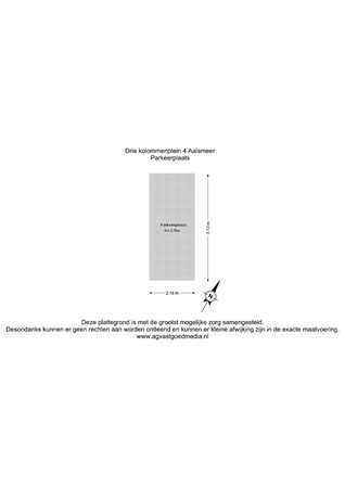 Drie Kolommenplein 4, 1431 LC Aalsmeer - Parkeerplaats - 2D.jpg