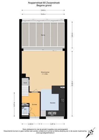 Noppenstraat 60, 2136 AJ Zwaanshoek - Begane grond - 2D.jpg