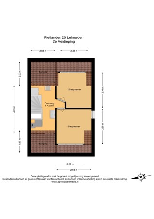 Rietlanden 20, 2451 ZK Leimuiden - 2e Verdieping - 2D.jpg