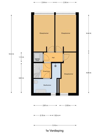 Noorse Lijster 3, 1423 RZ Uithoorn - 1e_Verdieping.jpg