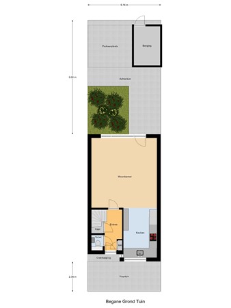 Noorse Lijster 3, 1423 RZ Uithoorn - Begane_Grond_Tuin.jpg