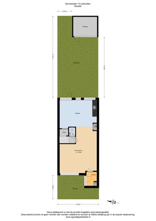 Dennenlaan 13, 2451 XK Leimuiden - Situatie - 2D.jpg
