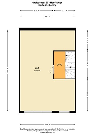 Graftermeerstraat 22H, 2131 AC Hoofddorp - 221007 Plattegrond 1e Graftermeerstraat 22 A-H.jpg