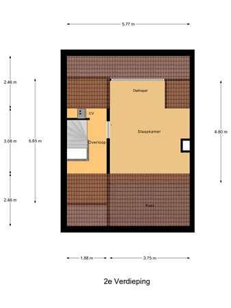 Mercuriusstraat 54, 1431 XD Aalsmeer - 2e_Verdieping.jpg