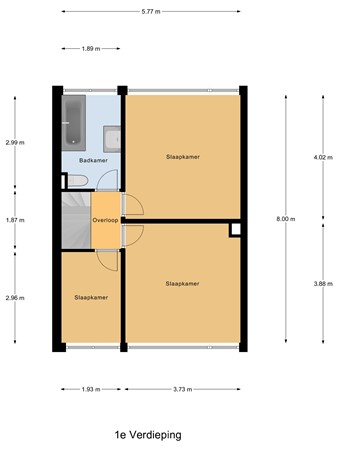 Mercuriusstraat 54, 1431 XD Aalsmeer - 1e_Verdieping.jpg