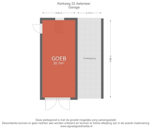 Kerkweg 22, 1432 EJ Aalsmeer - Garage - markings.jpg