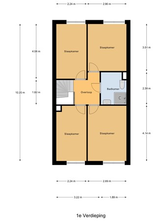 Dennenlaan 8, 2451 XK Leimuiden - 1e_Verdieping.jpg