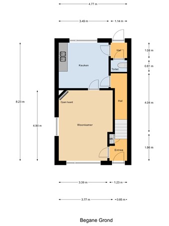 Van Poelgeestlaan 75, 2355 BD Hoogmade - Begane_Grond.jpg