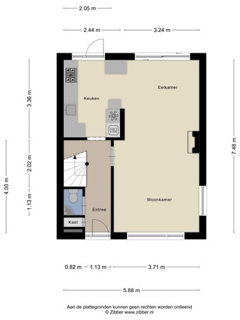 Kemphaanstraat 119, 1531 VD Wormer - 176330941_1568081_kemph_begane_grond_first_design_20250902_26bc52.jpg