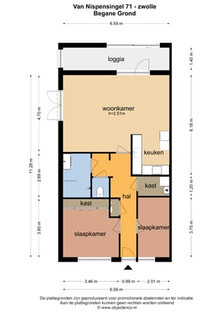 Van Nispensingel 71, 8016 MT Zwolle - 