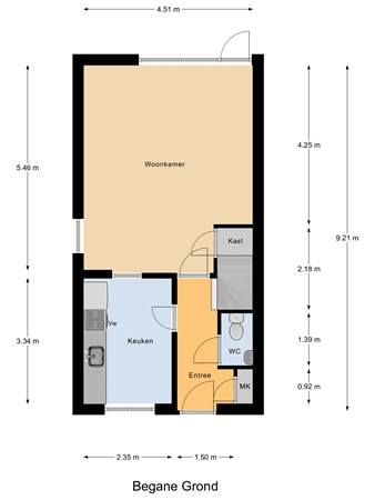 De Meeren 2, 3291 TW Strijen - Begane_Grond.jpg