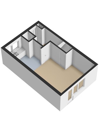 Standerdmolen 8, 3297 TH Puttershoek - 3D_Begane_Grond.jpg