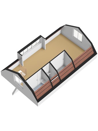 Oud-Cromstrijensedijk OZ 6, 3286 BP Klaaswaal - 3D_1e_Verdieping.jpg