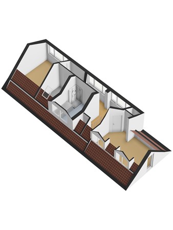 Weelsedijk 52, 3291 LS Strijen - 3D_1e_Verdieping.jpg