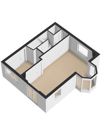 Kruisdijk 2, 3291 LH Strijen - 3D_Begane_Grond_2B.jpg