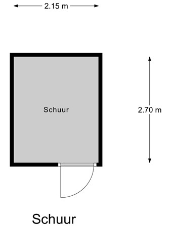 Bonhoefferstraat 8, 3263 SC Oud-Beijerland - Schuur.jpg