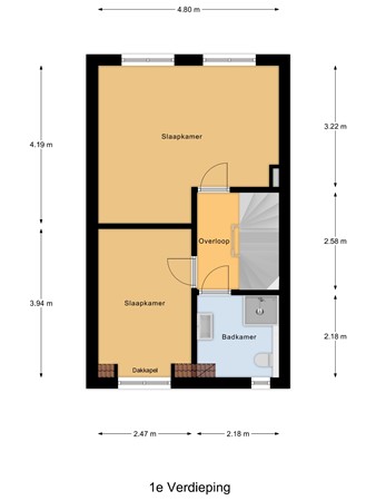 Schoolstraat 8, 3291 AV Strijen - 1e_Verdieping.jpg