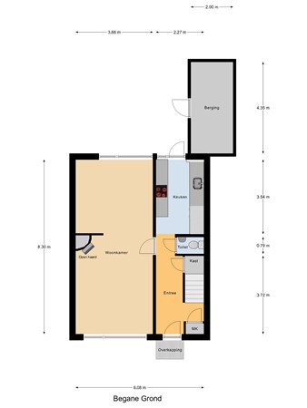 Troelstrastraat 16, 3291 BX Strijen - Begane_Grond.jpg