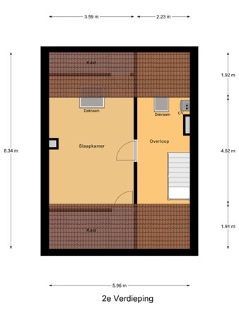 Troelstrastraat 16, 3291 BX Strijen - 2e_Verdieping.jpg