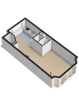 Diepenhorstweg 8, 3291 GJ Strijen - 3D_Begane_Grond.jpg