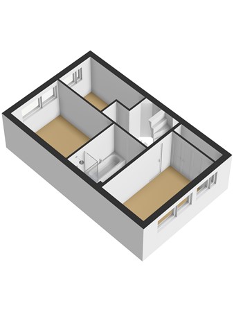 Diepenhorstweg 8, 3291 GJ Strijen - 3D_1e_Verdieping.jpg