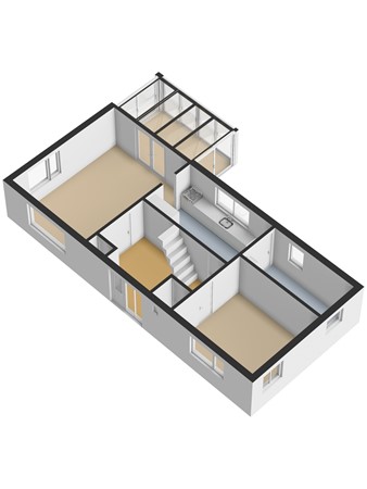Noord Kavelsedijk 4, 3291 LW Strijen - 3D_Begane_Grond.jpg