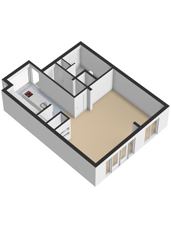 Speenkruid 60, 3297 WD Puttershoek - 3D_Begane_Grond.jpg