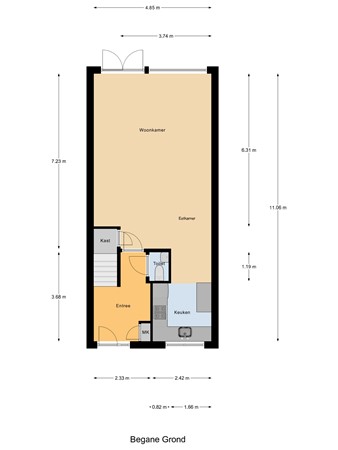 Agaatlaan 21, 3162 TA Rhoon - Begane_Grond.jpg