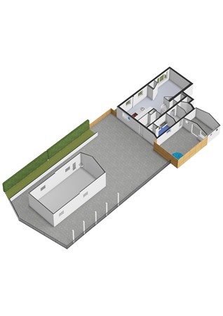Kooilandsedijk 23, 3291 LG Strijen - Kooilandsedijk 23 - Situatie - 3D.jpg