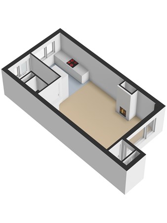 Binnensingel 57, 3291 TB Strijen - 3D_Begane_Grond.jpg