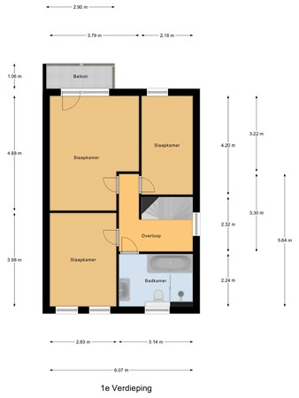 Fazant 25, 3299 BS Maasdam - 1e_Verdieping.jpg