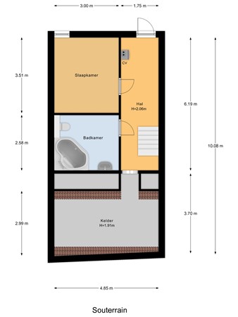 Kerkstraat 3, 3291 AJ Strijen - Souterrain.jpg