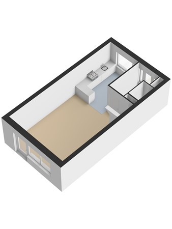 Patrijshof 13, 3291 XS Strijen - 3D_Begane_Grond.jpg