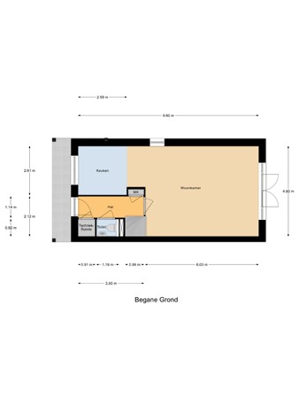 Uiterdijk 17, 3291 ME Strijen - Begane_Grond.jpg