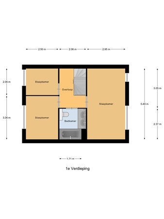 Zonnebloemlaan 15, 3295 SZ 's-Gravendeel - 1e_Verdieping.jpg