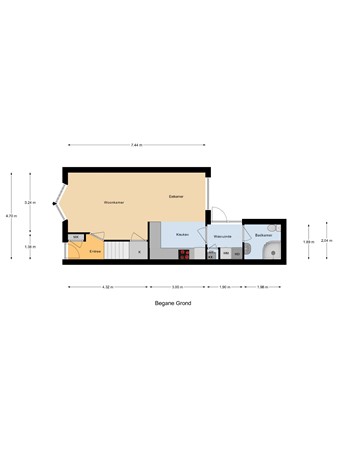 Verbruggestraat 20, 3295 AX 's-Gravendeel - Begane_Grond.jpg