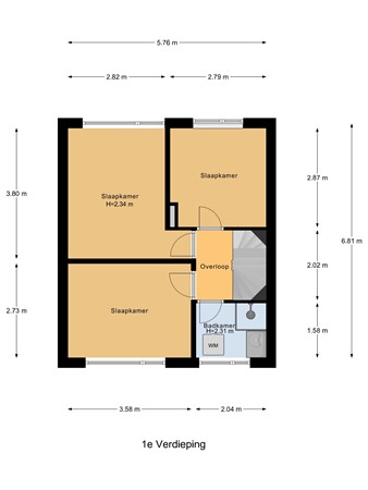 Van Oldenbarneveltstraat 2, 2953 BR Alblasserdam - 1e_Verdieping.jpg