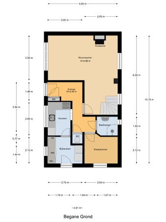 Molendijk 33, 3295 LD 's-Gravendeel - Begane_Grond.jpg