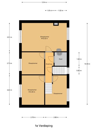 Molendijk 33, 3295 LD 's-Gravendeel - 1e_Verdieping.jpg