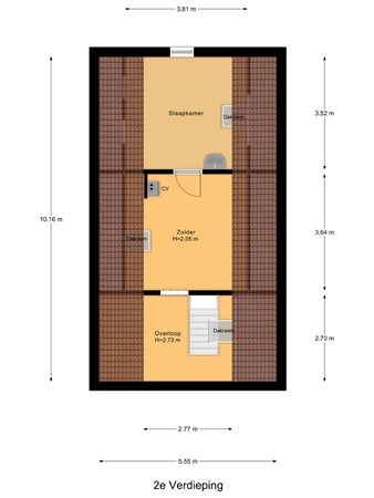 Molendijk 33, 3295 LD 's-Gravendeel - 2e_Verdieping.jpg