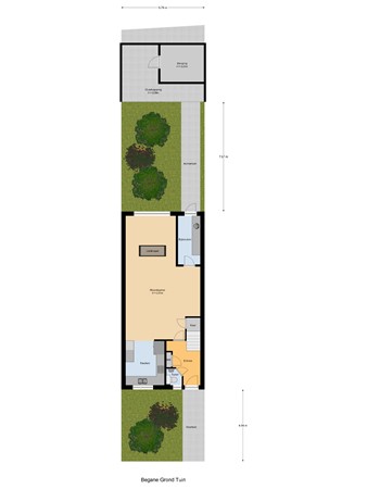 Boomgaard 43, 3264 TC Nieuw-Beijerland - Begane_Grond_Tuin.jpg