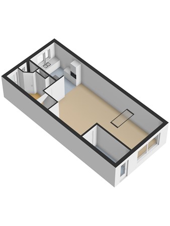 Boomgaard 43, 3264 TC Nieuw-Beijerland - 3D_Begane_Grond.jpg