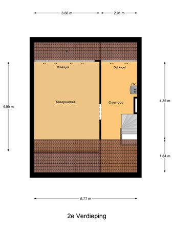 Zwaluwenlaan 30, 3161 TX Rhoon - 2e_Verdieping.jpg