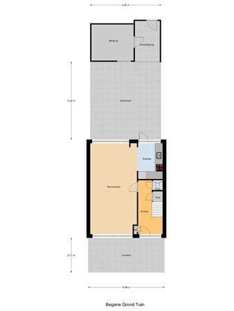 Zwaluwenlaan 30, 3161 TX Rhoon - Begane_Grond_Tuin.jpg